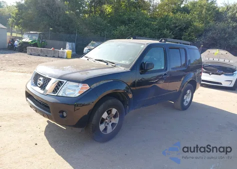 2011 Nissan Pathfinder S from USA, damaged, VIN 5N1AR1NB6BC634596